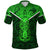 New Zealand Maori Rugby Polo Shirt Pride Version Green Unisex Green - Polynesian Pride