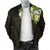 Marshall Islands Men's Bomber Jacket - Polynesian Gold Patterns Collection - Polynesian Pride