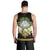 Marshall Islands Men's Tank Top - Polynesian Gold Patterns Collection - Polynesian Pride