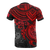 Samoa T Shirt Samoan Coat of Arms Polynesian Red Turtle Hibiscus - Polynesian Pride