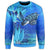 Hawaii Blue Turtle Paradise Sweatshirt - Breath Ocean - AH - Polynesian Pride