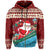 Hawaii Christmas Mele Kalikimaka Hoodie (Zip up) Vie Style - Polynesian Pride