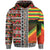 Hawaii Kanaka Maoli Pattern Hoodie (Zip up) Layer Style - Polynesian Pride