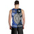 New Zealand And Samoa Men Tank Top Together - Blue LT8 - Polynesian Pride