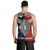 New Zealand And Tonga Men Tank Top Together - Blue LT8 - Polynesian Pride