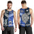 New Zealand And Samoa Men Tank Top Together - Blue LT8 - Polynesian Pride