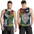 New Zealand And Vanuatu Men Tank Top Together - Blue LT8 - Polynesian Pride