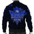 Kanaka Map Polynesian Bomber Jacket - Blue Heart - AH - Polynesian Pride