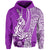 Hawaiian Shark Polynesian Hoodie Vibe Purple Style LT6 Purple - Polynesian Pride