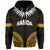 Custom Samoa Ula Nifo Tribal Hoodie Gold Style LT6 - Polynesian Pride