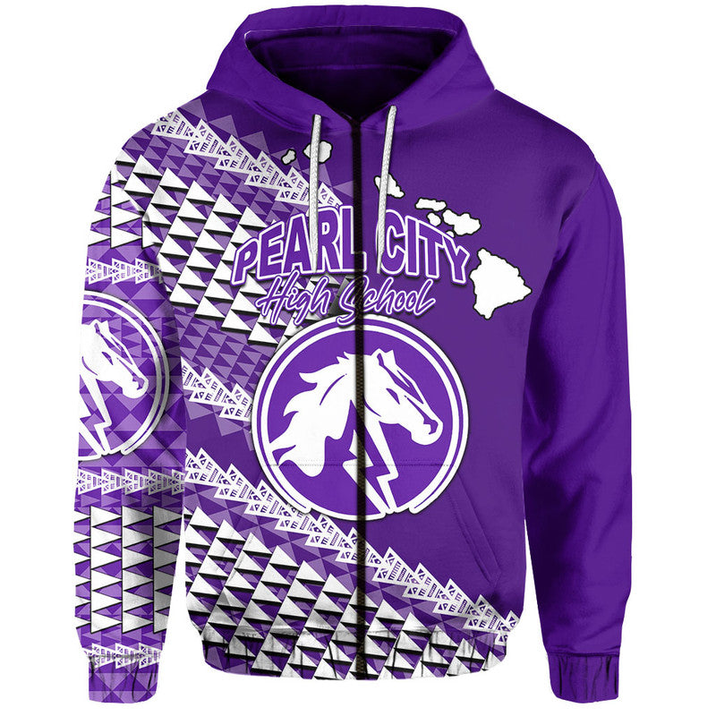 Custom Pearl City High School Hawaii Hoodie LT6 - Polynesian Pride