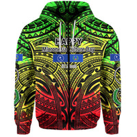 Micronesia Culture Day Hoodie Chuuk and Pohnpei Reggae Style LT6 LT6 - Polynesian Pride