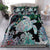 Hawaii Turtle Corals Shell Background Bedding Set - AH Black - Polynesian Pride