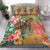 Hawaii Turtle Hibiscus Polynesian Gold Bedding Set - Moon Style - AH Gold - Polynesian Pride