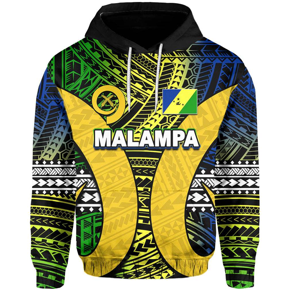 Custom Polynesian Malampa of Vanuatu Hoodie LT6 Art - Polynesian Pride