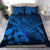 Hawaii Turtle Reach To The Sky Hibiscus Bedding Set - Blue - AH Blue - Polynesian Pride