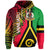 Vanuatu Hoodie Custom Polynesian Grunge Texture Style Image Custom No.1 LT6 - Polynesian Pride