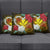 Kanaka Manta Ray Plumeria Heart Polynesian Pillow Cover - Sea Flower - AH - Polynesian Pride