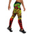 American Samoa Legging - Reggae Shark Polynesian Tattoo Reggae - Polynesian Pride