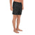 Polynesian Culture Gray Men's Athletic Long Shorts - Polynesian Pride