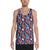 Tropical Flower Hawaii Men's Tank Top AH White - Polynesian Pride