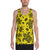 Polynesian Turtle Palm And Sea Pebbles Yellow - Hawaii Men's Tank Top Yellow - Polynesian Pride