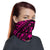 Hawaiian Bandana Turtle Pink Unisex Neck Gaiter - Polynesian Pride