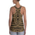 Polynesian Seamless Gold Hawaii Women's Racerback Tank Top - Polynesian Pride