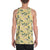 Tropical Flamingo Yellow Hawaii Men's Tank Top AH - Polynesian Pride