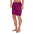 Polynesian Nation Pink Men's Athletic Long Shorts - Polynesian Pride