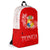 Tonga Backpack - Hibiscus With Coat Of Arms - Polynesian Pride