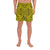 Polynesian Culture Yellow Men's Athletic Long Shorts Art - Polynesian Pride