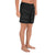 Polynesian Hawaiian Style Tribal Tattoo Gray Men's Athletic Long Shorts - Polynesian Pride