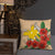 Papua New Guinea Polynesian Pillow - Hibiscus Coat of Arm - Polynesian Pride