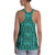 Polynesian Symmetry Turquoise Hawaii Women's Racerback Tank Top - Polynesian Pride