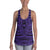 Polynesian Seamless Violet Hawaii Women's Racerback Tank Top Art - Polynesian Pride