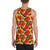 Tropical Flowers And Palm Leaves Hawaii Men's Tank Top AH - Polynesian Pride