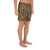 Polynesian Culture Gold Men's Athletic Long Shorts - Polynesian Pride