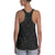 Polynesian Kakau Turtle Gray Hawaii Women's Racerback Tank Top - Polynesian Pride