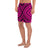 Polynesian Tradition Pink Men's Athletic Long Shorts - Polynesian Pride