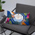 Marshall Islands Polynesian Pillow - Hibiscus Surround - Polynesian Pride