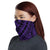 Hawaiian Bandana - Polynesian Shaped Tatau Purple Neck Gaiter - Polynesian Pride