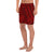 Polynesian Nation Red Men's Athletic Long Shorts - Polynesian Pride