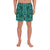 Polynesian Symmetry Turquoise Men's Athletic Long Shorts Art - Polynesian Pride