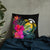 Nauru Polynesian Basic Pillow - Tropical Bouquet - Polynesian Pride