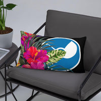 Yap Micronesia Basic Pillow - Tropical Bouquet - Polynesian Pride