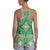 Polynesian Plumeria Mix Green Hawaii Women's Racerback Tank Top - Polynesian Pride