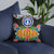 Northern Mariana Islands Pillow - Coat Of Arms With Tropical Flowers - Polynesian Pride