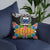 Samoa Pillow - Coat Of Arms With Tropical Flowers - Polynesian Pride