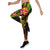 Tonga Polynesian Women Legging - Reggae Plumeria - Polynesian Pride